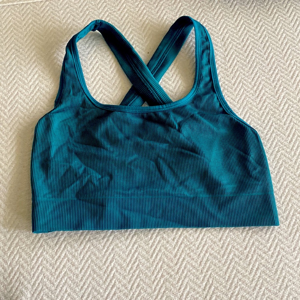 Athleta long line ribbed bra